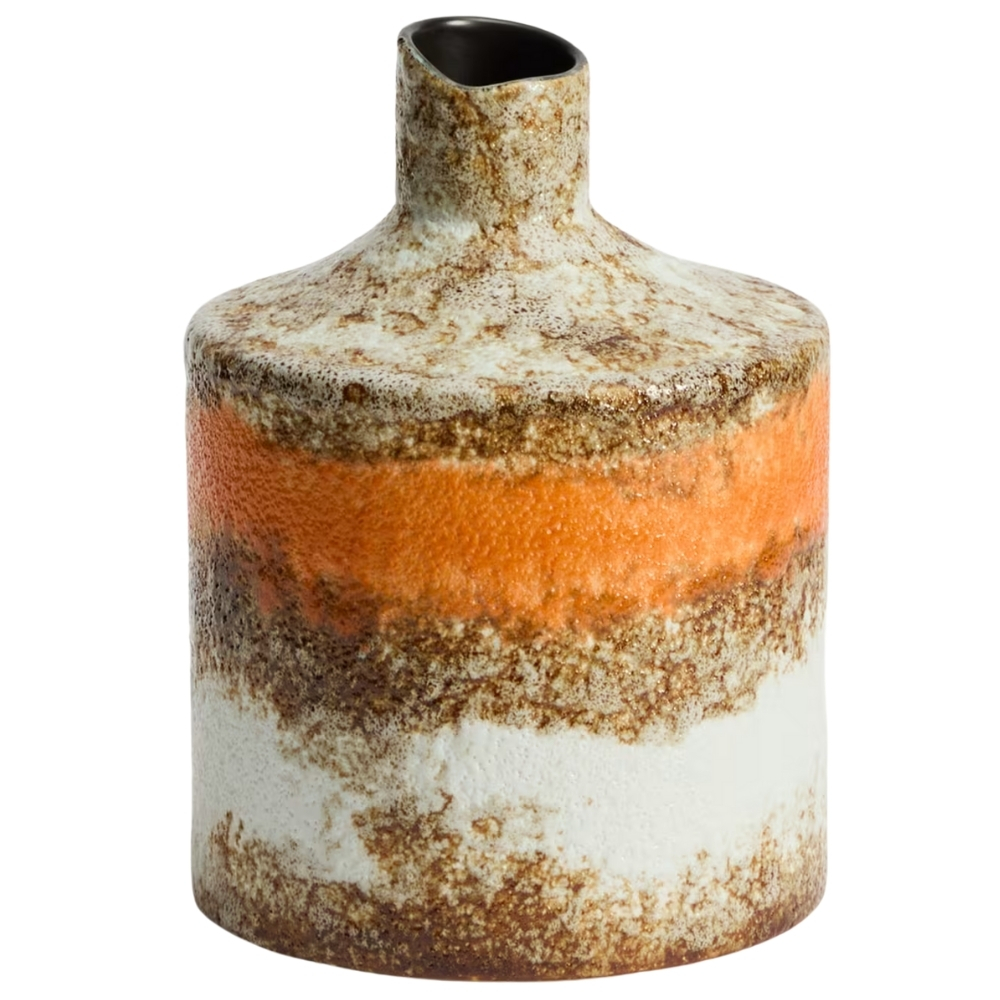 Kave Home Keramická váza Estin 25 cm