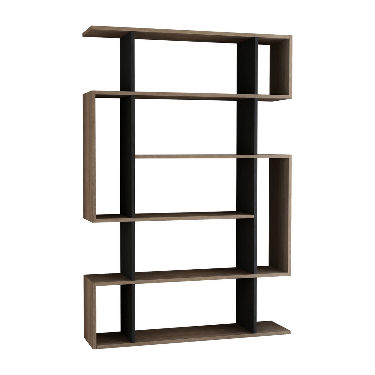 Knihovna Mito Sonoma Oak and Anthracite