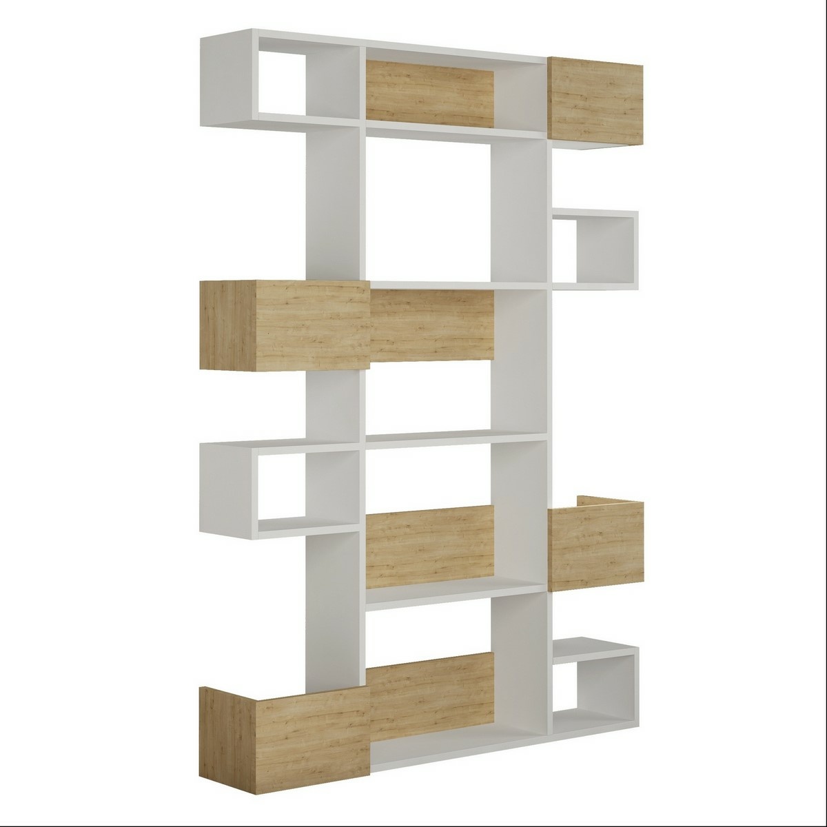 Knihovna Niho White and Oak