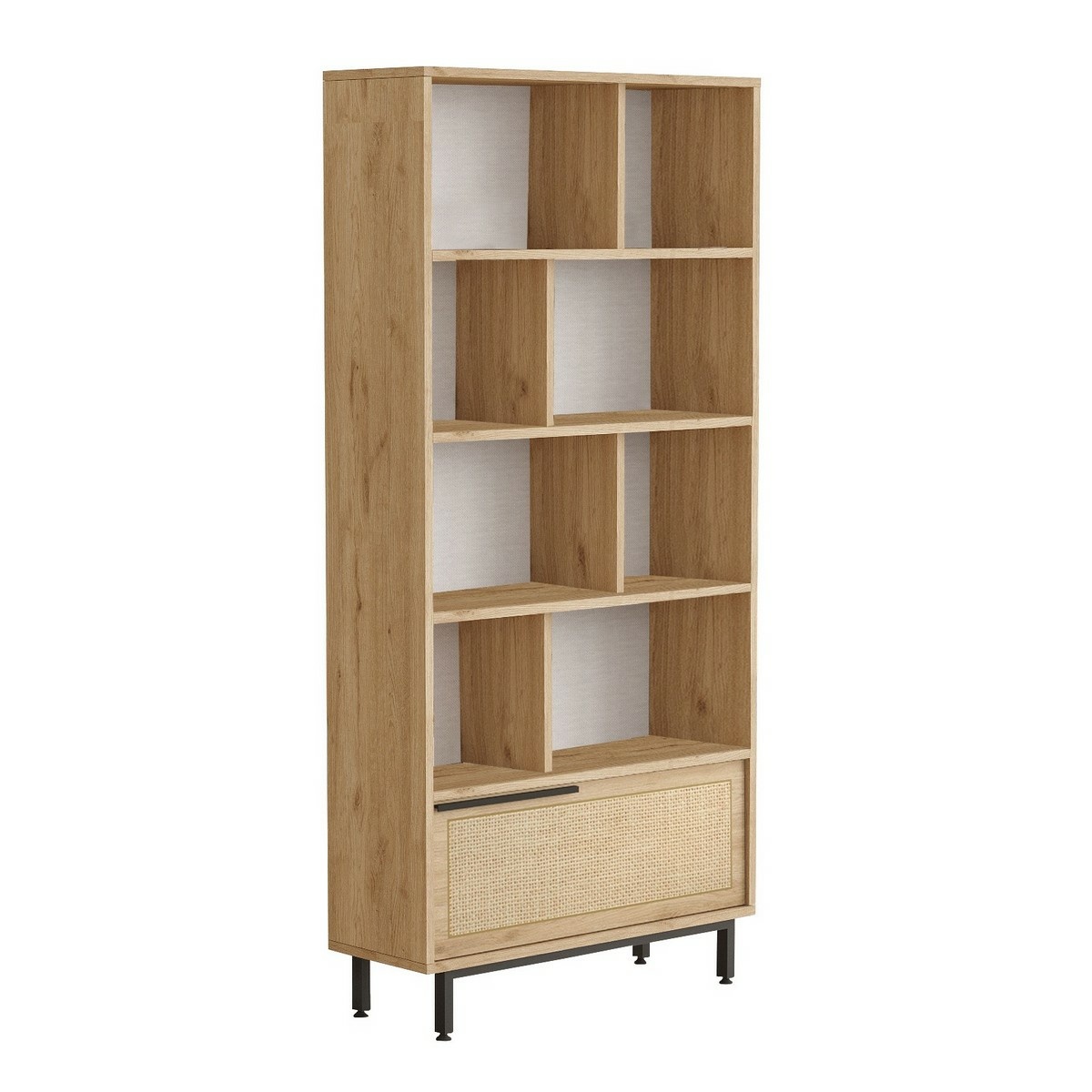 Knihovna One Walnut and Oak