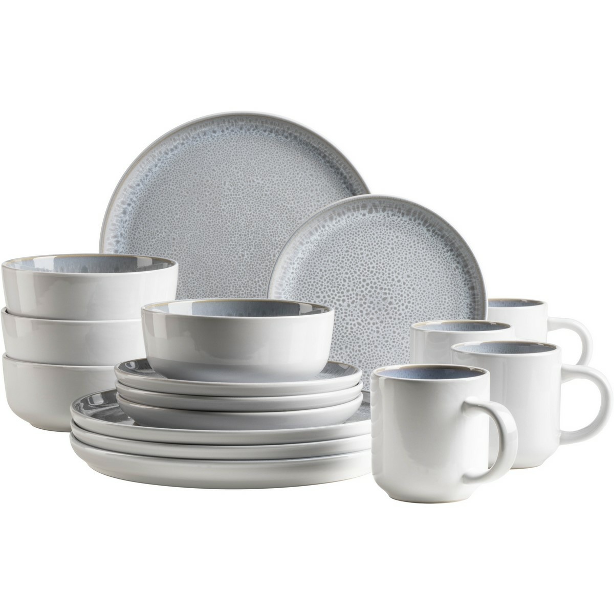 Mäser 16dílná jídelní sada Lunaria Grey