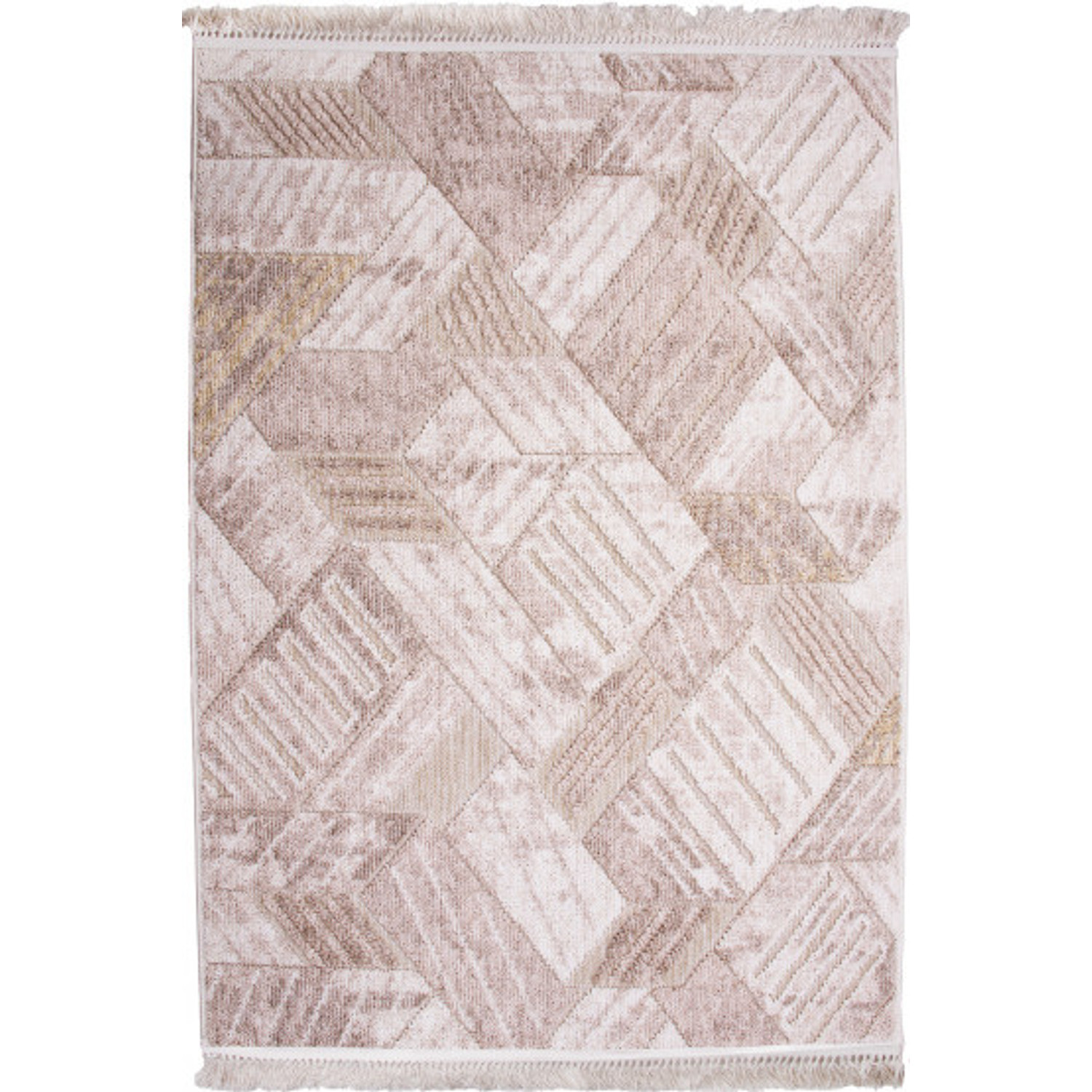 Koberec BENITA 515 žlutá-krémová - 160x230 cm