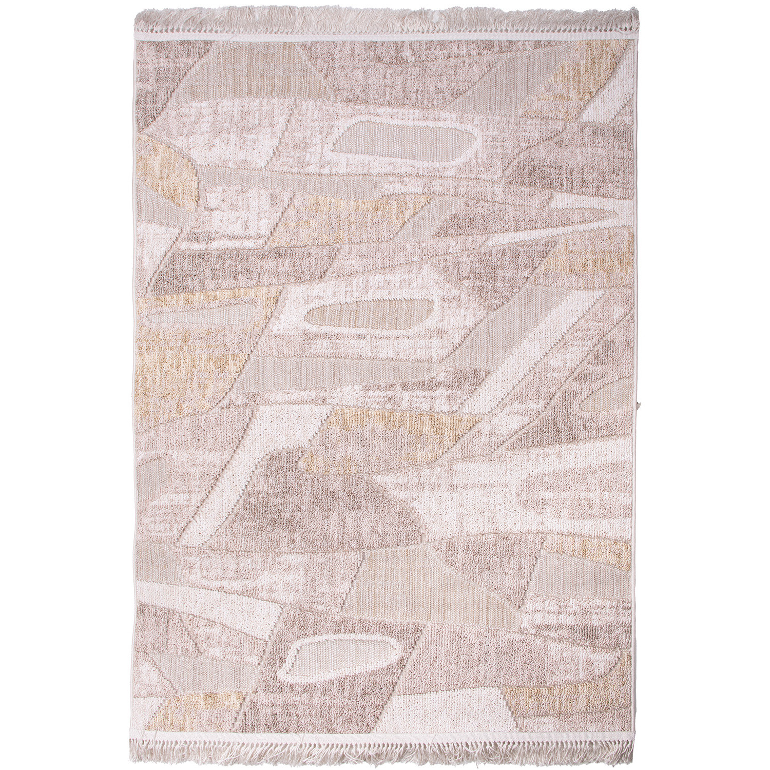 Koberec BENITA 519 žlutá-krémová - 120x170 cm