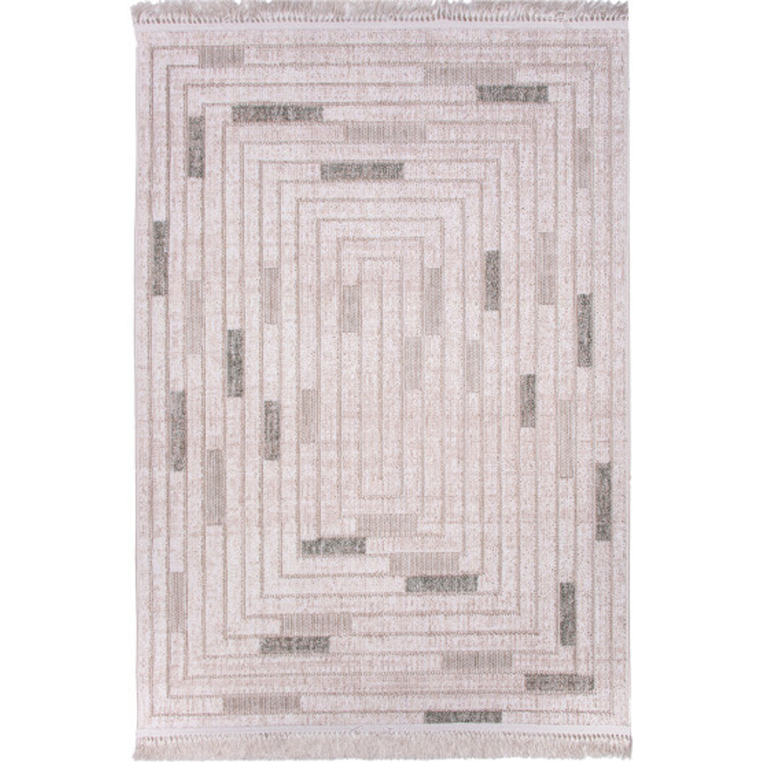 Koberec BENITA 525 zelená-krémová - 120x170 cm