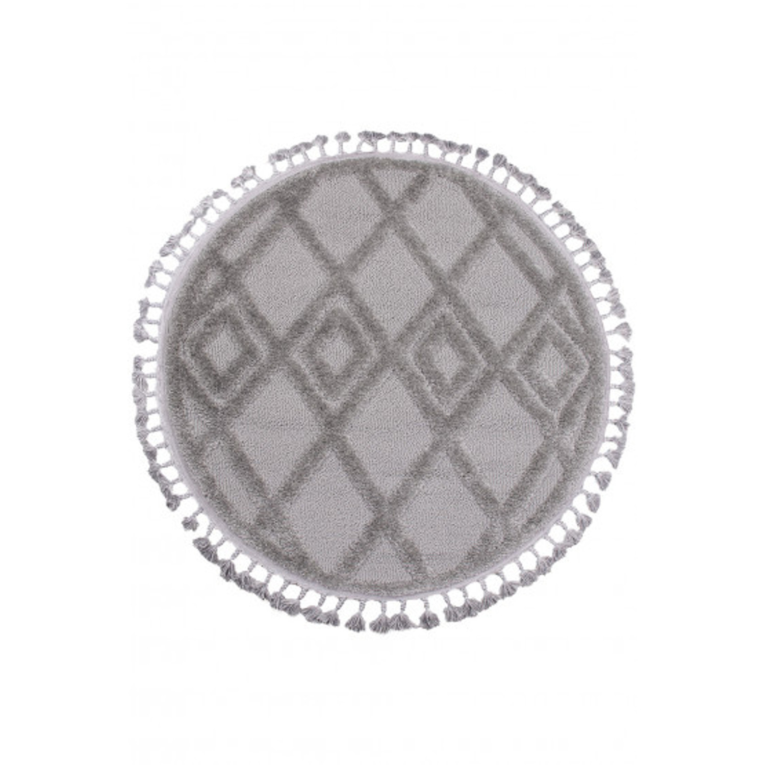 Koberec BERBER 6843 šedá - 120x120 cm