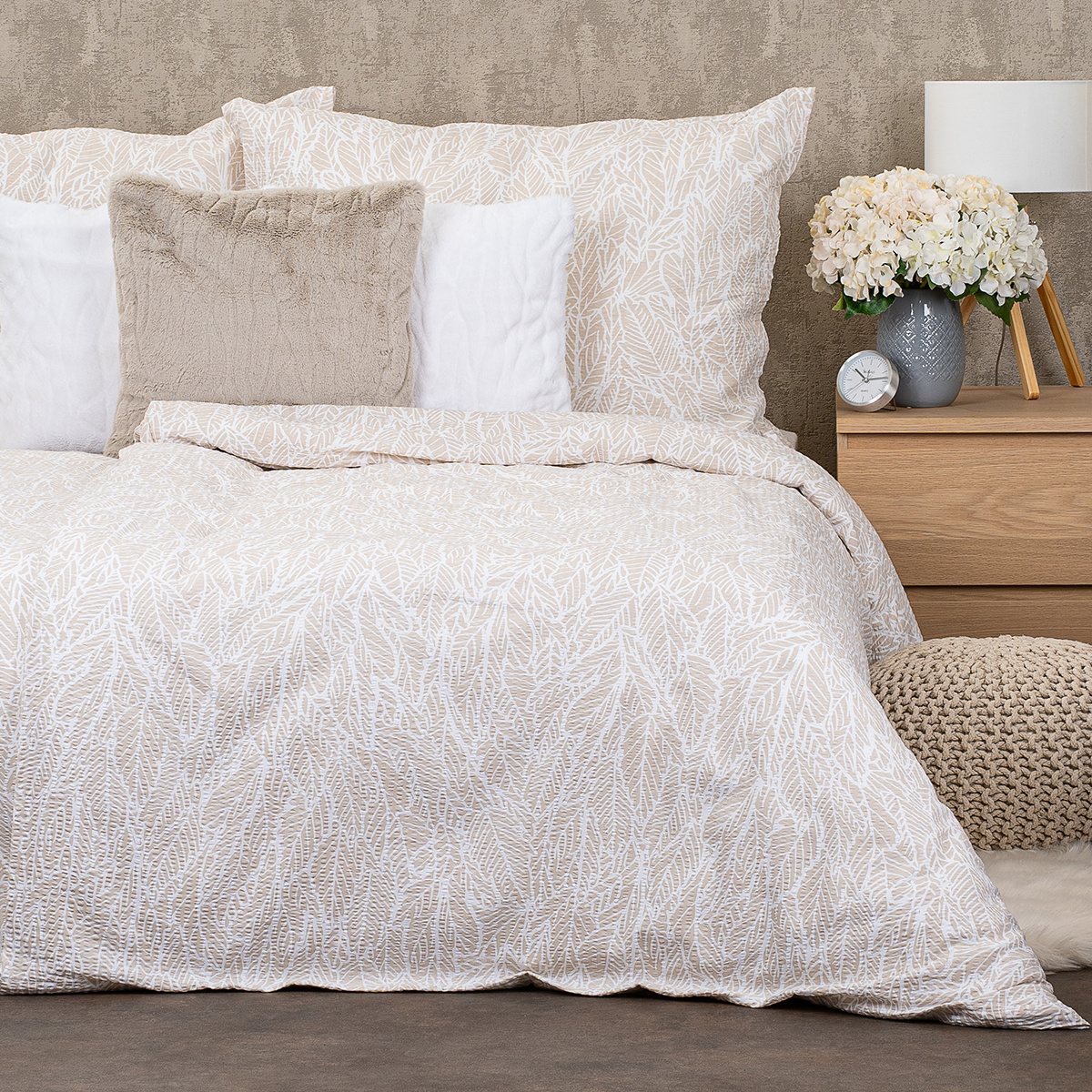 4Home Krepové povlečení Natural