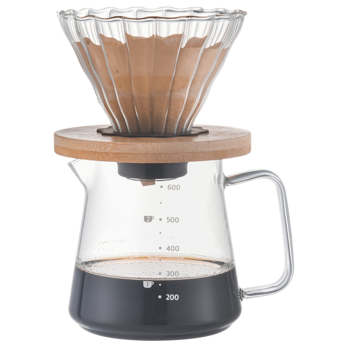 4Home Sada na překapávanou kávu Dripper