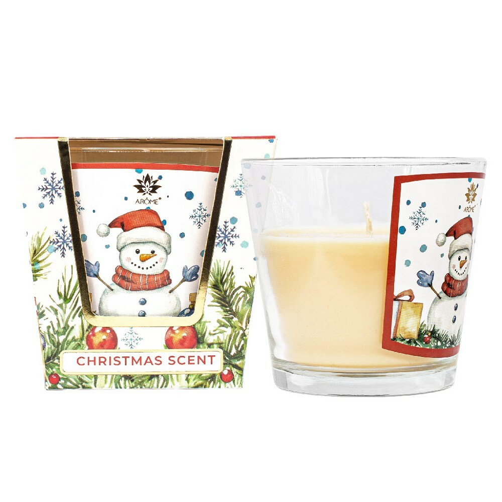 Arome Vonná svíčka ve skle  Christmas Scent
