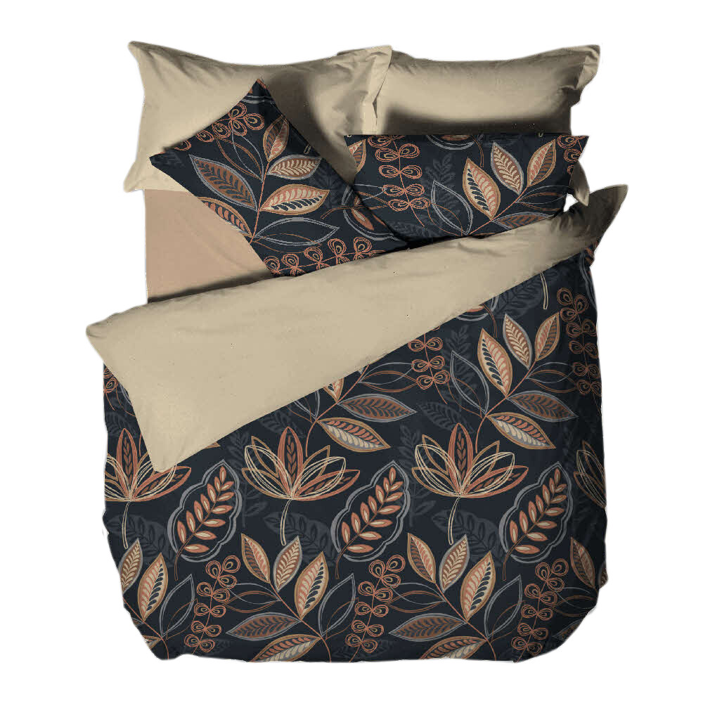 B.E.S. Petrovice Flanelové povlečení Noční listí