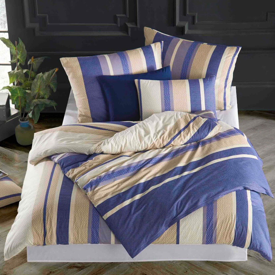 BedTex Bavlněné povlečení Palermo modrá