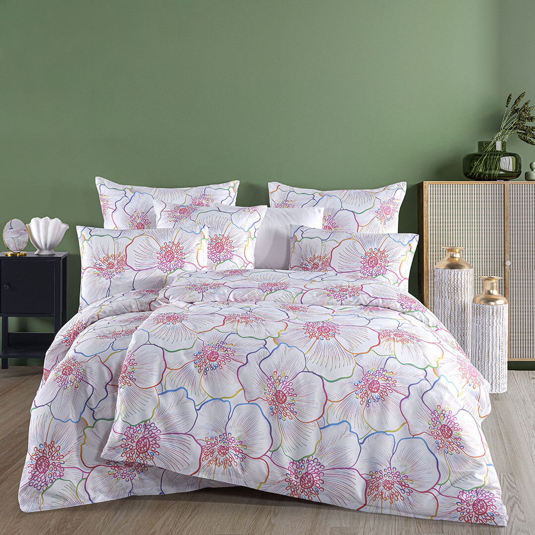 BedTex Saténové povlečení Bloom