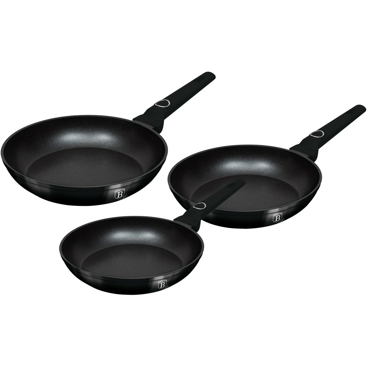 BerlingerHaus Sada pánví s titanovým povrchem Black Vantage