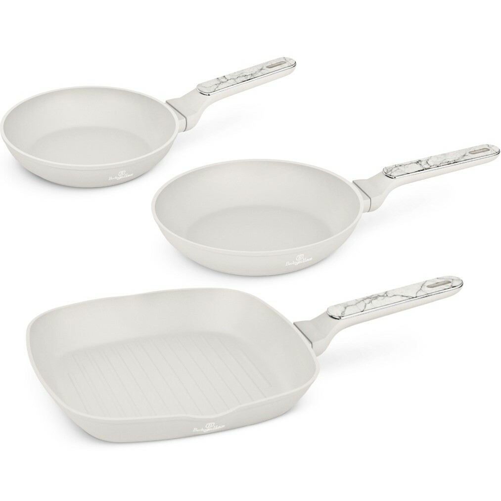 BerlingerHaus Sada pánví s titanovým povrchem Sahara Marble