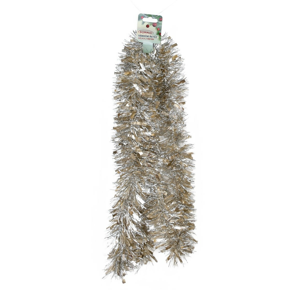 Bohatý vánoční řetěz Champagne