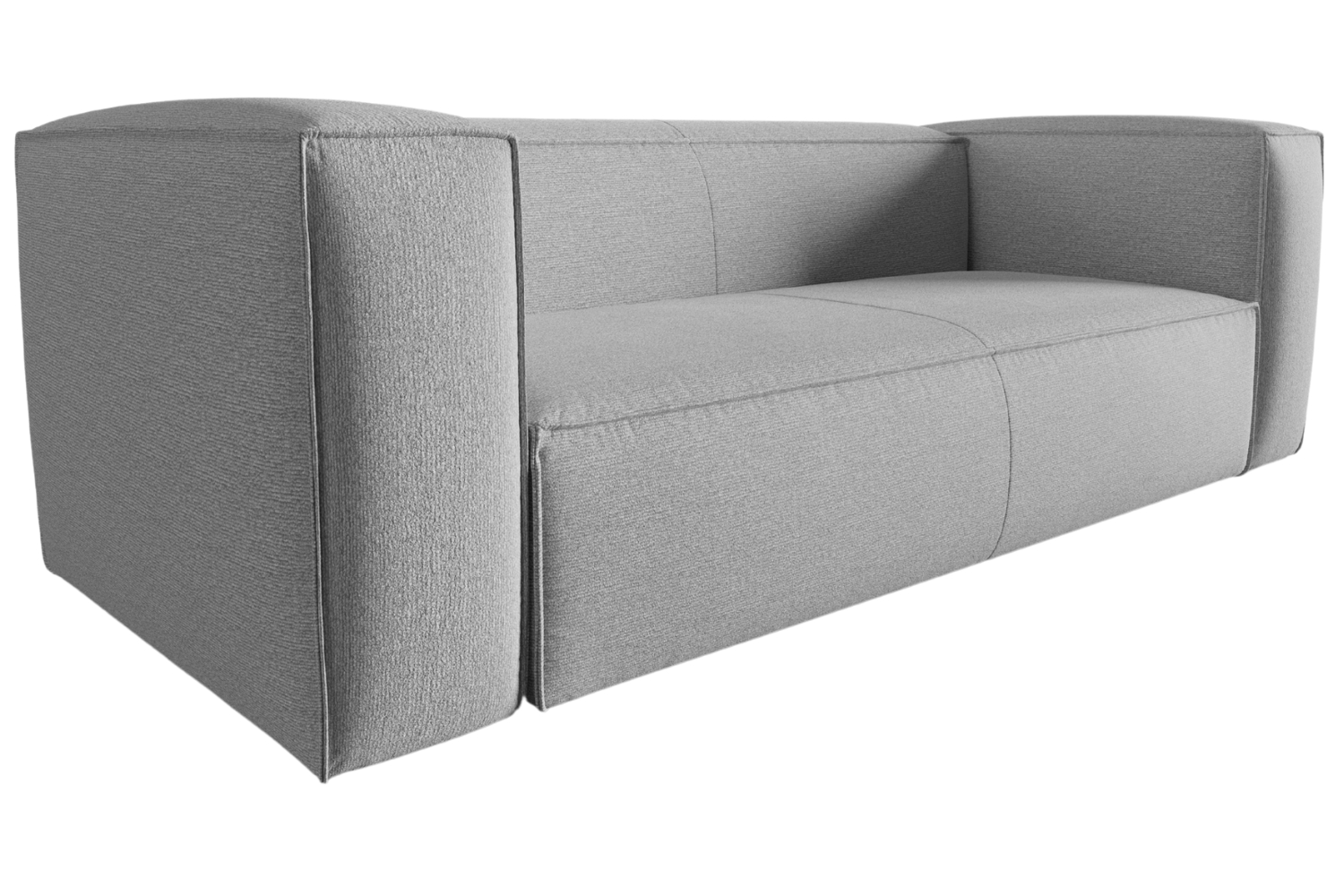 Cosmopolitan Design Šedá trojmístná pohovka Mackay 200 cm