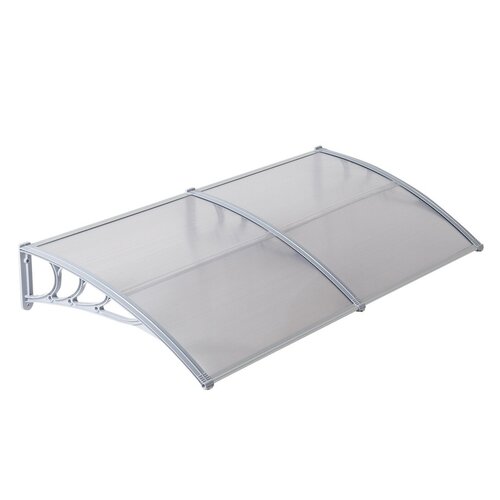 Dveřní vchodová stříška čirá