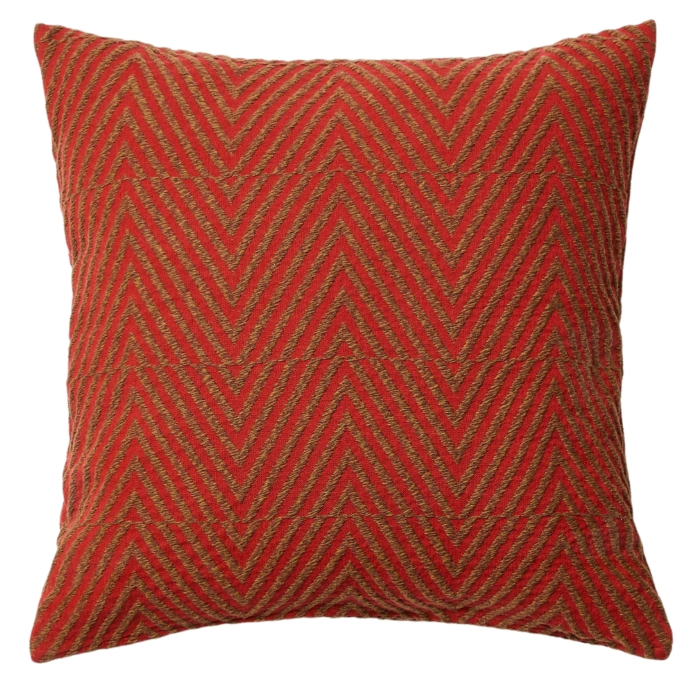 Kave Home Červený bavlněný povlak na polštář Lunver 50 x 50 cm