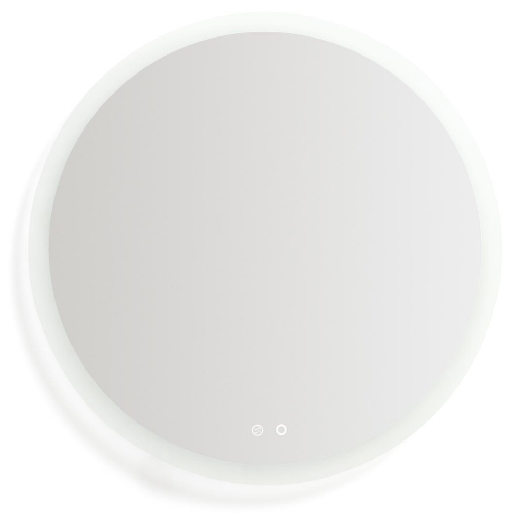 Kave Home Koupelnové LED zrcadlo Mervi Ø 80 cm