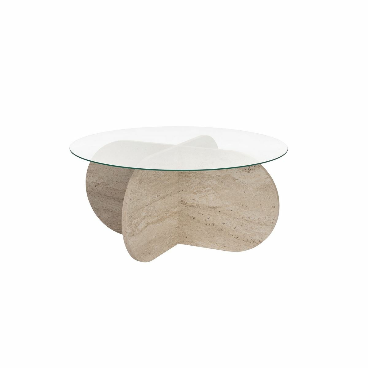 Konferenční stolek Aeris Travertine
