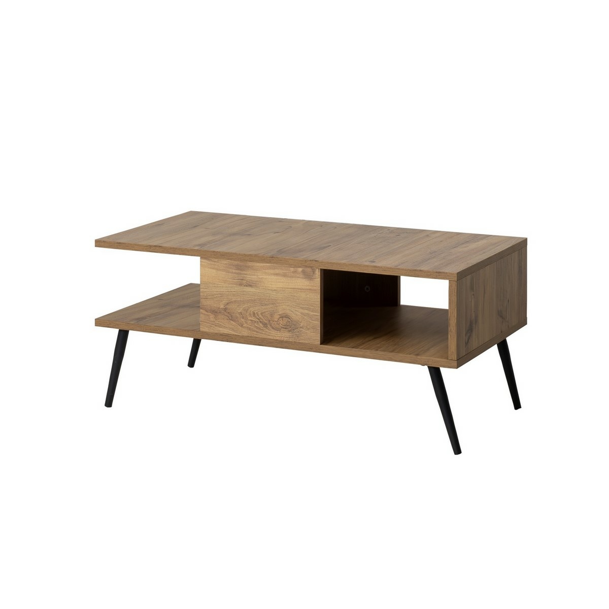 Konferenční stolek Bukle Atlantic Pine and Black