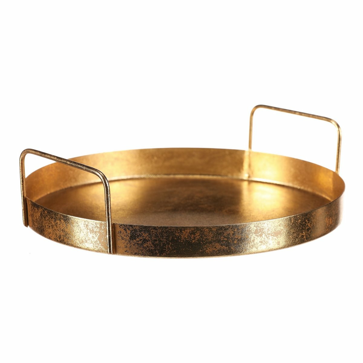 Kovový tác s uchy pr. 25 cm