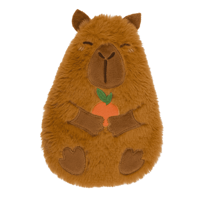 Nahřívací polštářek s hliněnýni kuličkami Kapybara