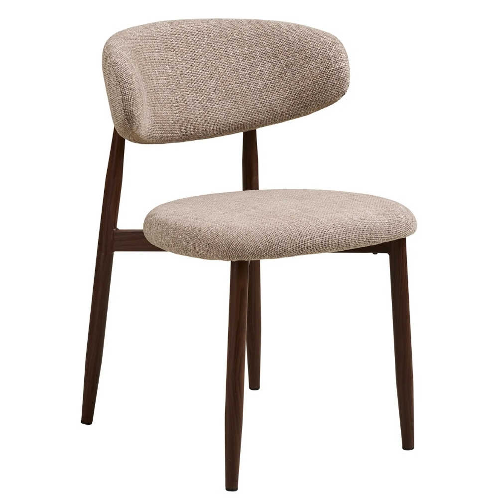 Nordic Living Béžová jídelní židle Levantio