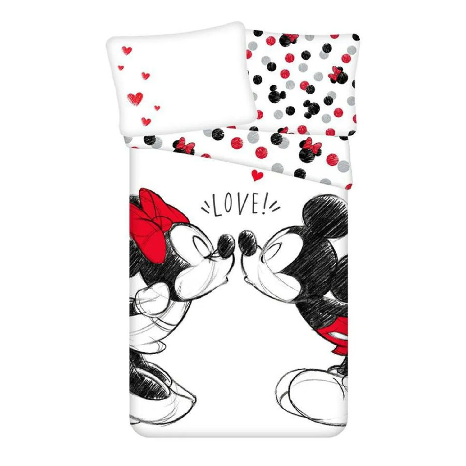 Dětské bavlněné povlečení MICKEY MOUSE C 24 140x200 cm