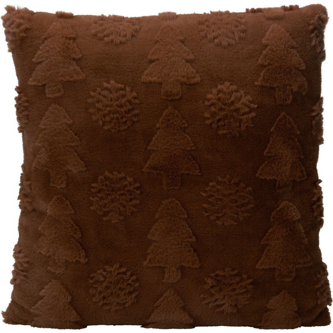 Polštářek Little Trees hnědá