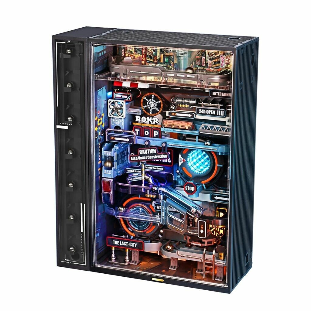 RoboTime 3D mechanická skládačka kuličkové dráhy Město minulosti