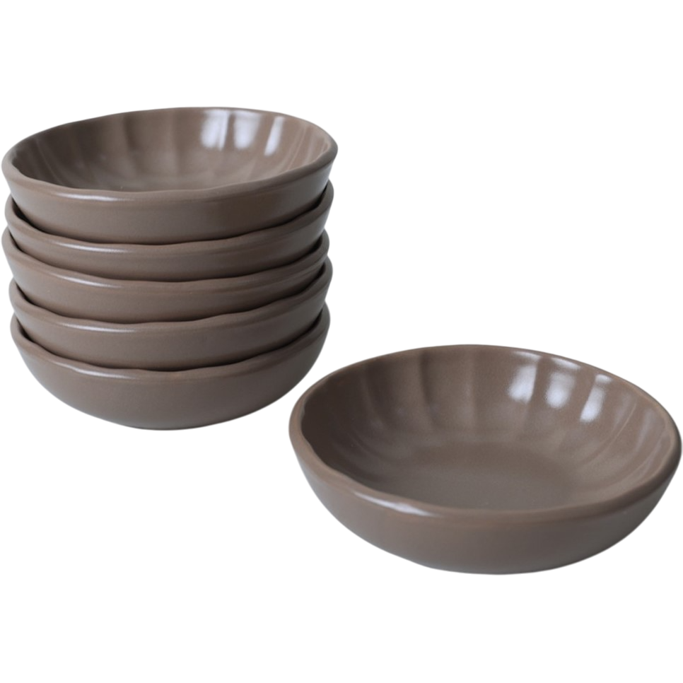 Sada 6 kameninových misek Laguna 12 cm
