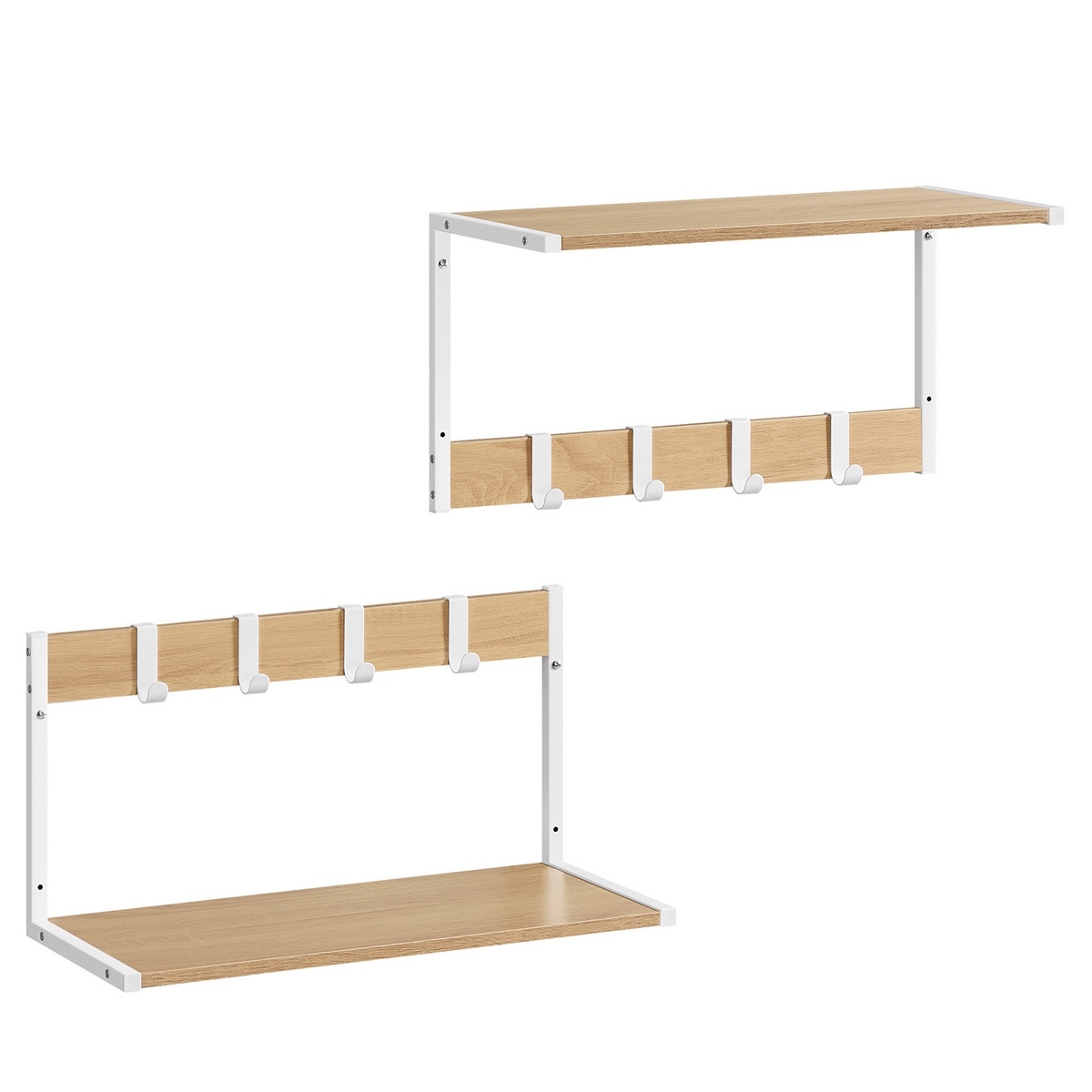 Sada nástěnných poliček E1083 WT