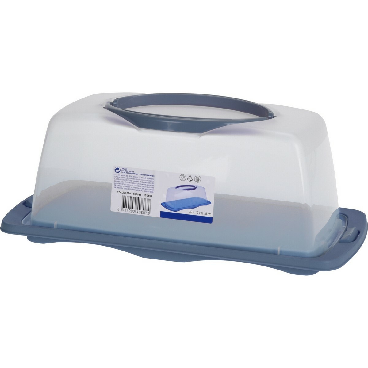 Servírovací nádoba na dezerty s víkem