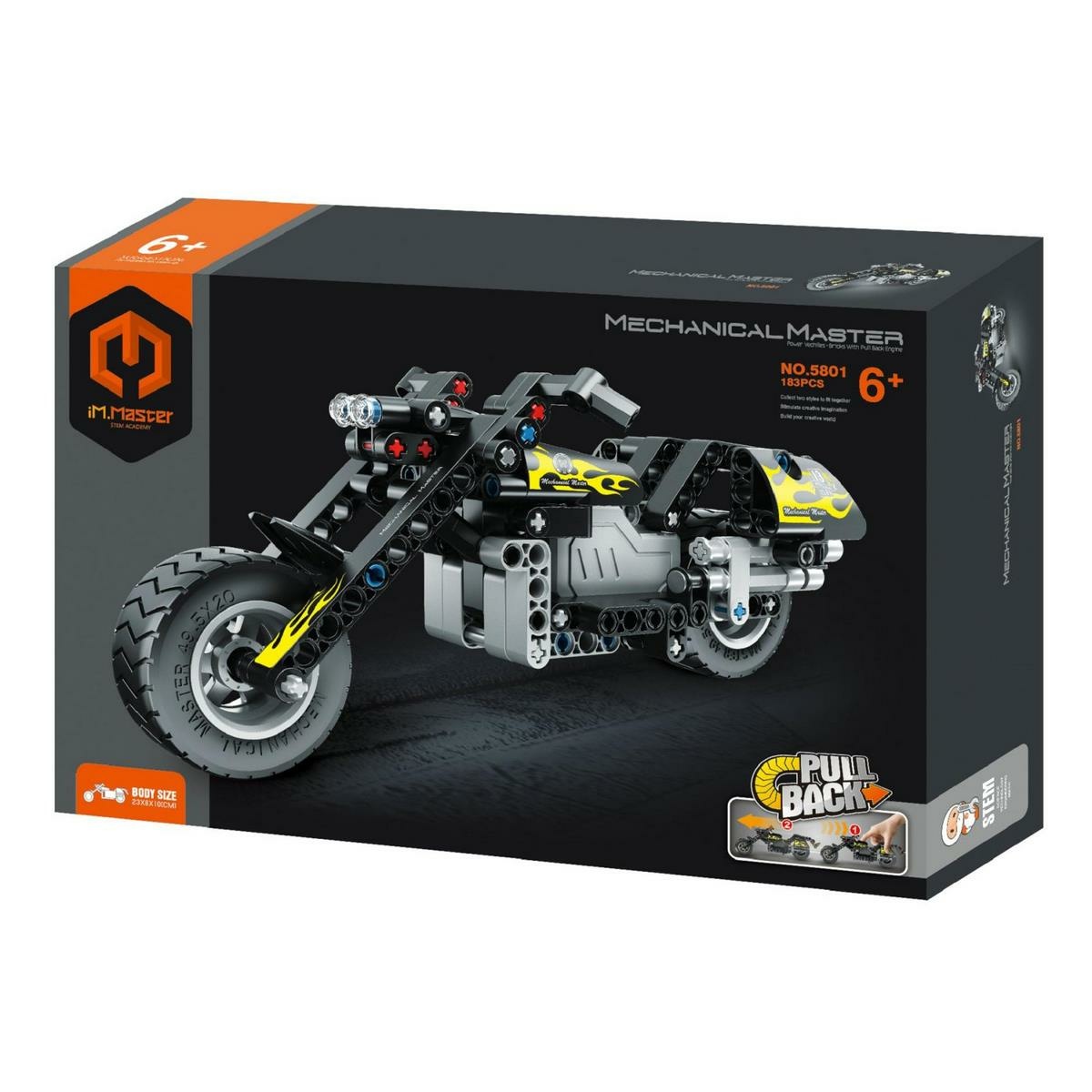 Stavebnice iM.MASTER motorka na zpětné natažení