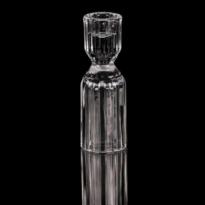 Svícen skleněný 14