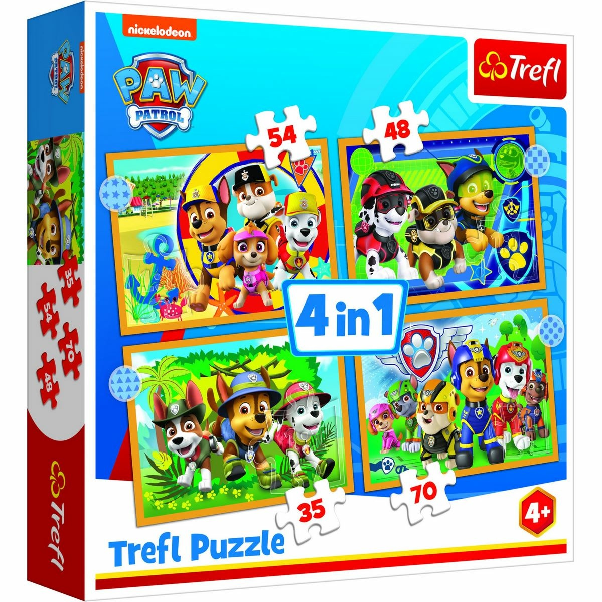Trefl Puzzle Prázdniny Tlapková Patrola/Paw Patrol