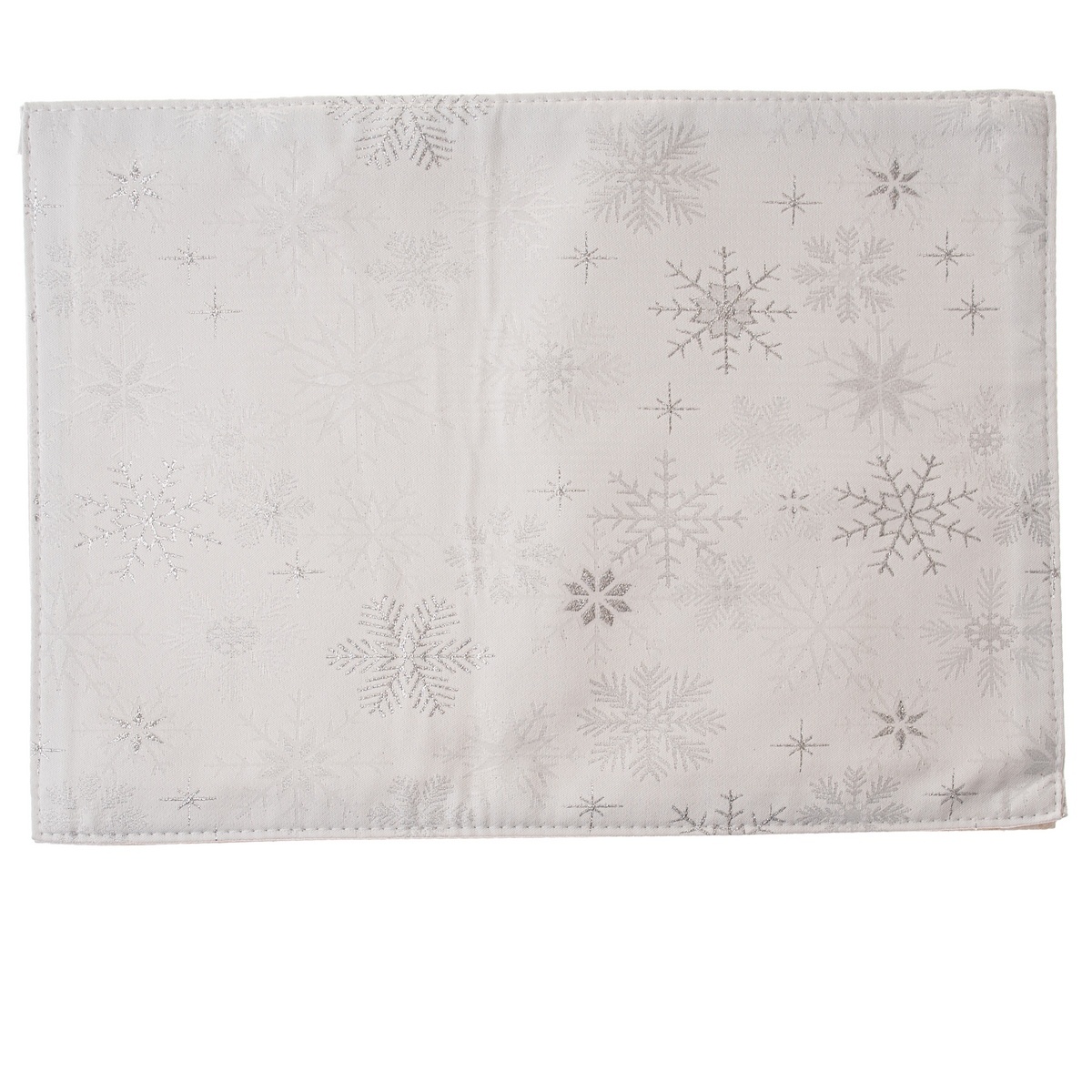 Vánoční Prostírání voděodolné Vločky stříbrná