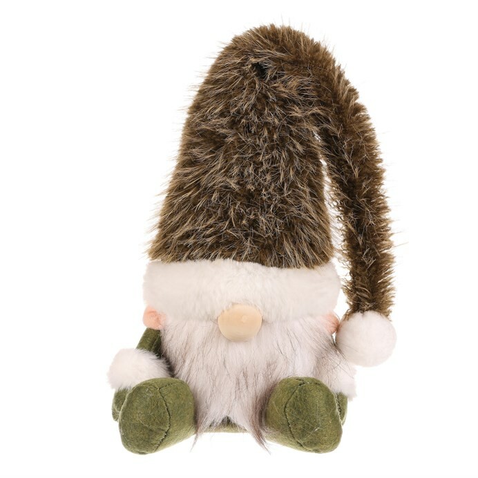 Vánoční dekorace Skřítek sedící