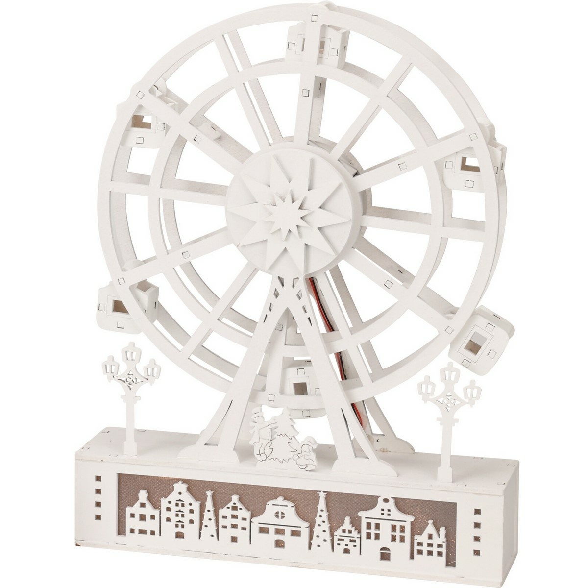 Vánoční svítící otočné kolo