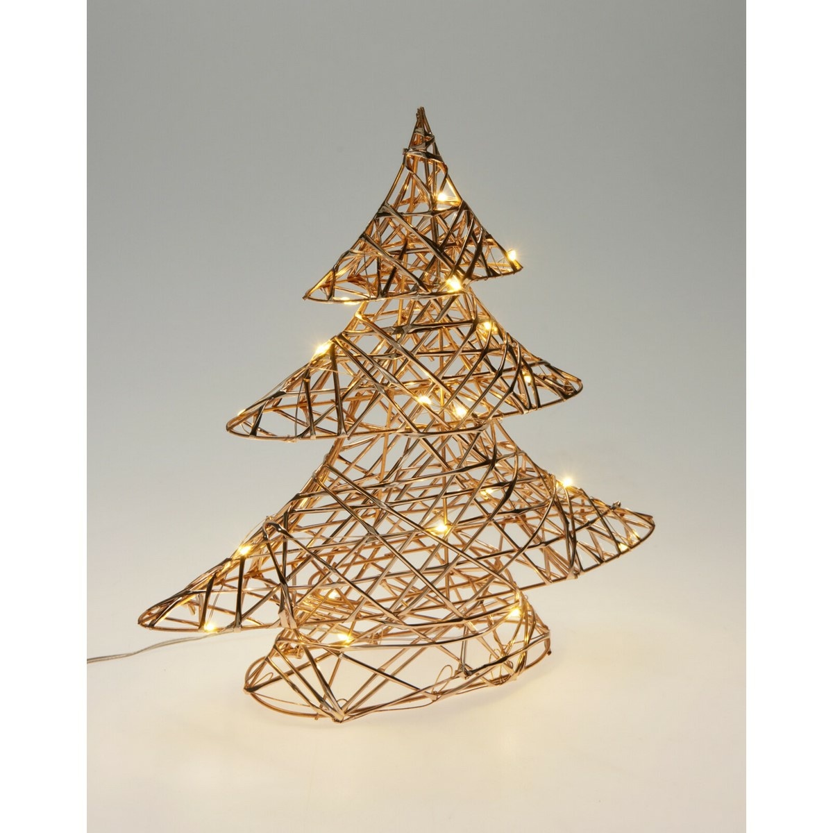 Vánoční svítící stromek Champagne