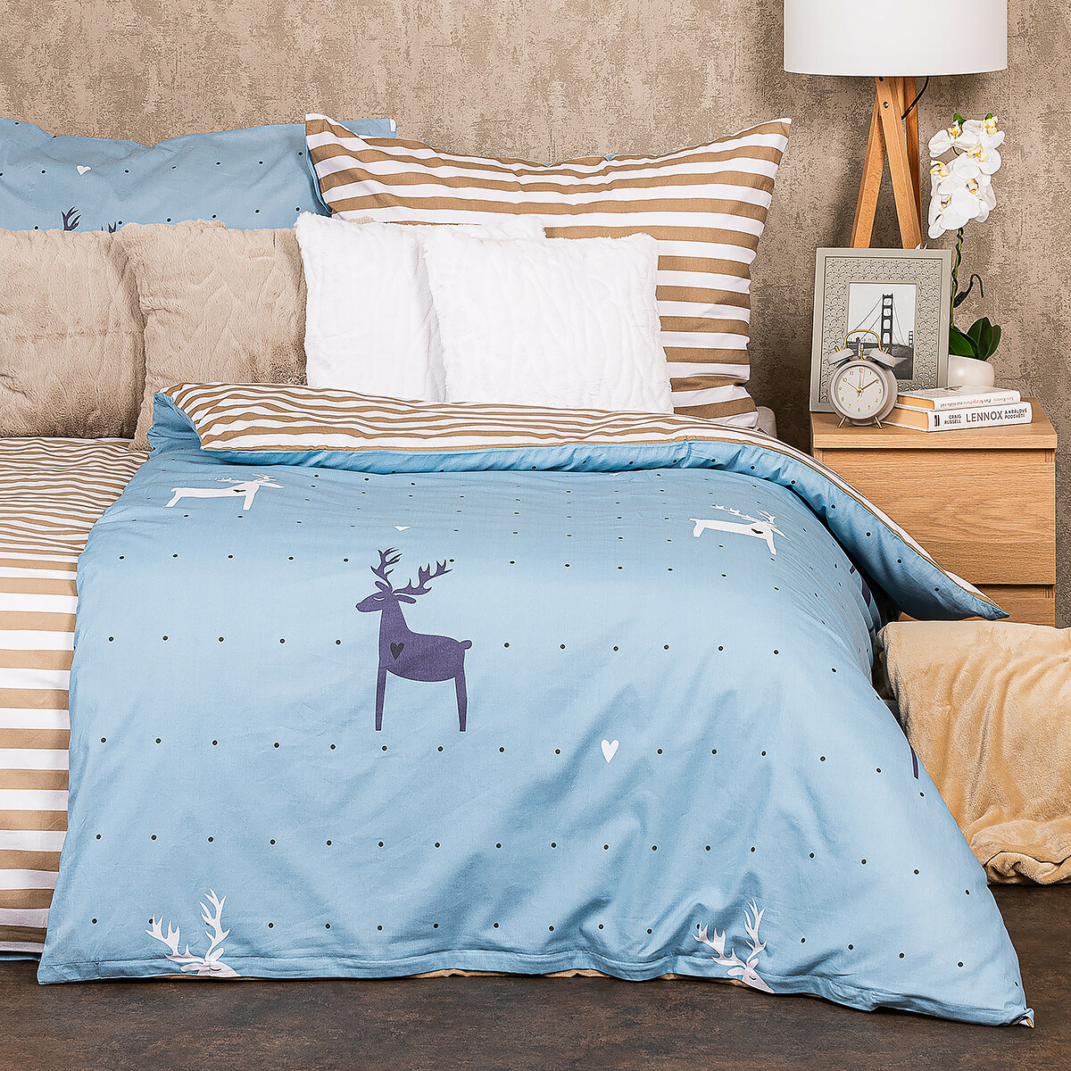 4Home Bavlněné povlečení Deer Love