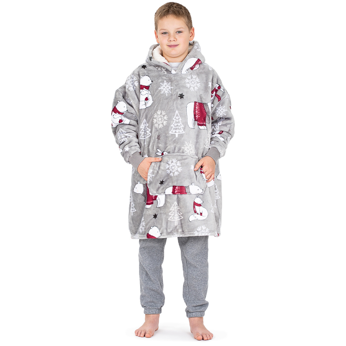 4Home Beránková mikina mikroplyš Artic Snuggles