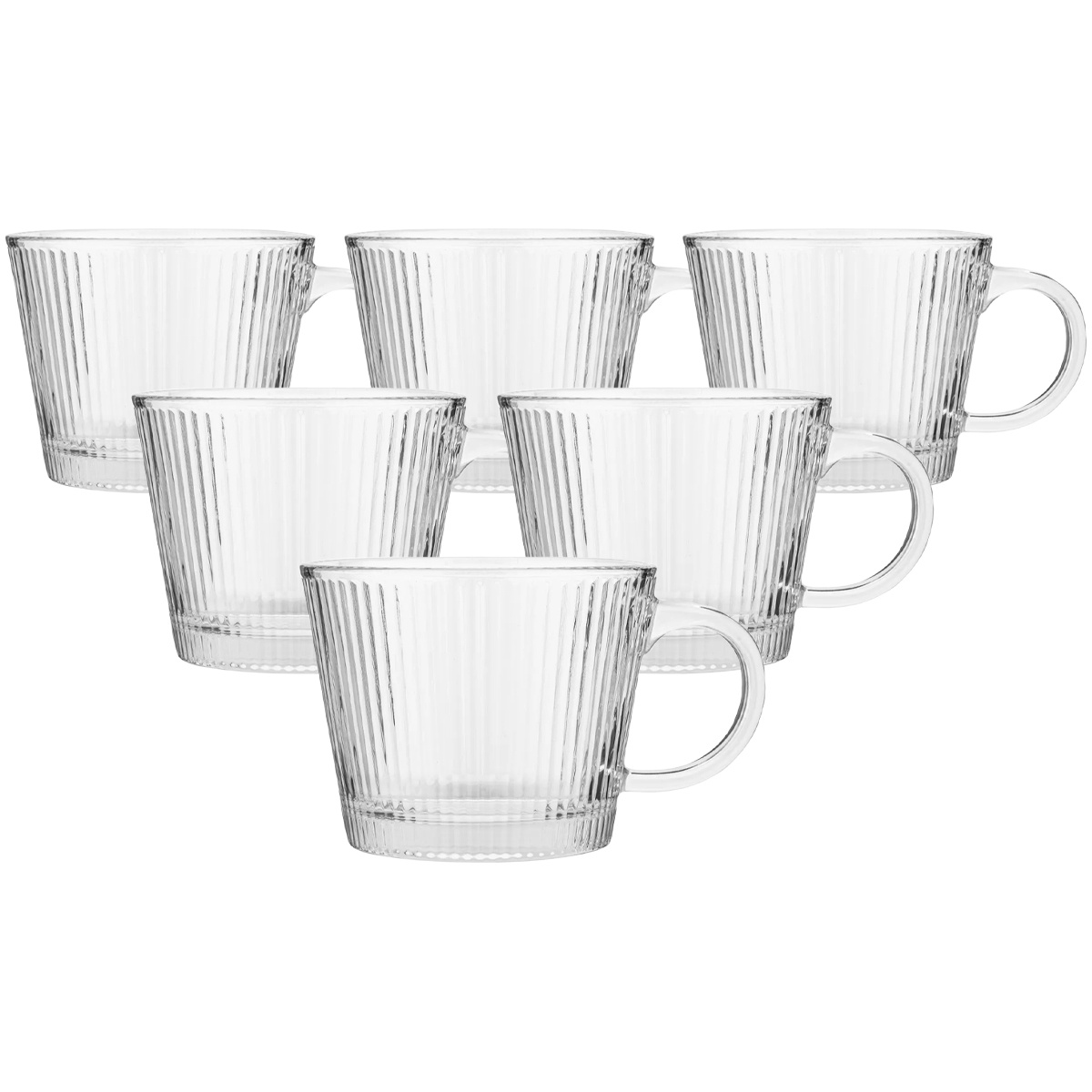 Altom Skleněný hrnek s ouškem Selena