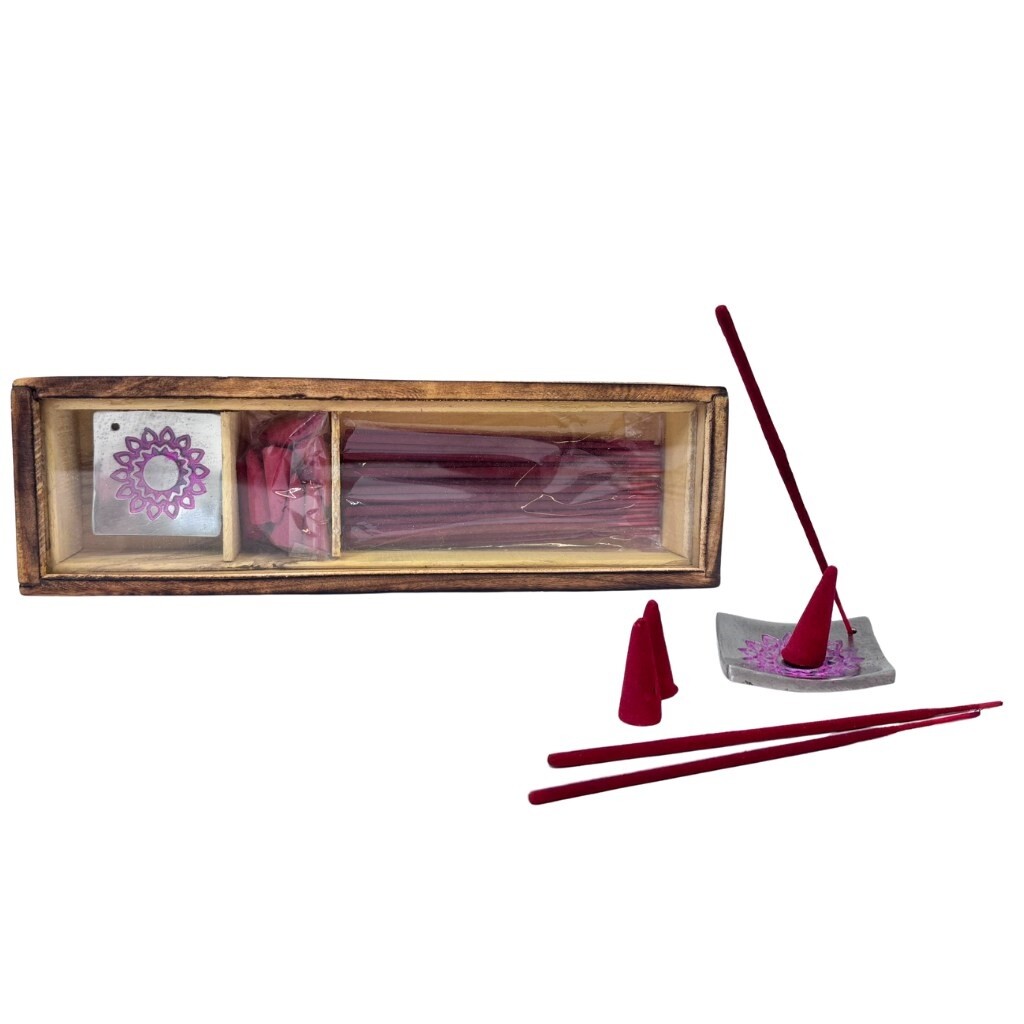 Arome Dřevěna dárková sada vonných tyčinek