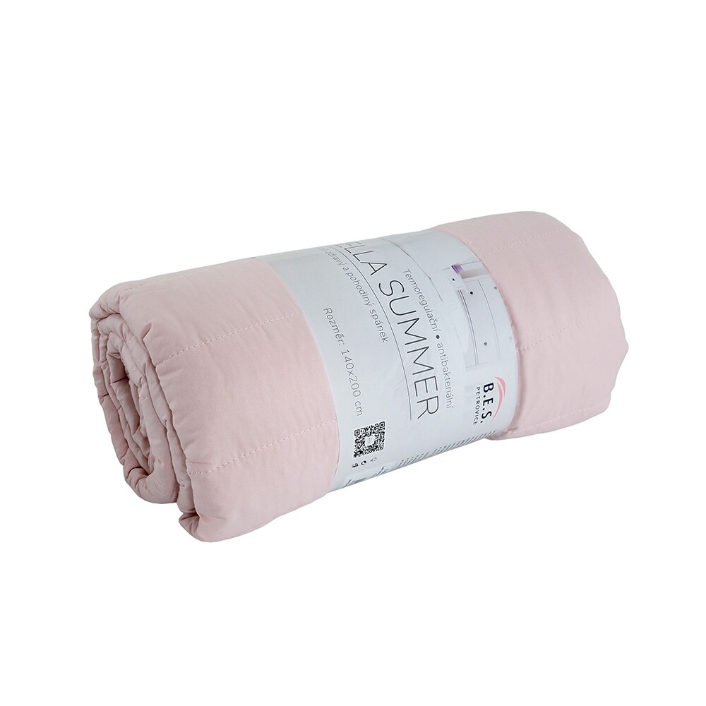 B.E.S. Petrovice Letní přikrývka Summer pudrová