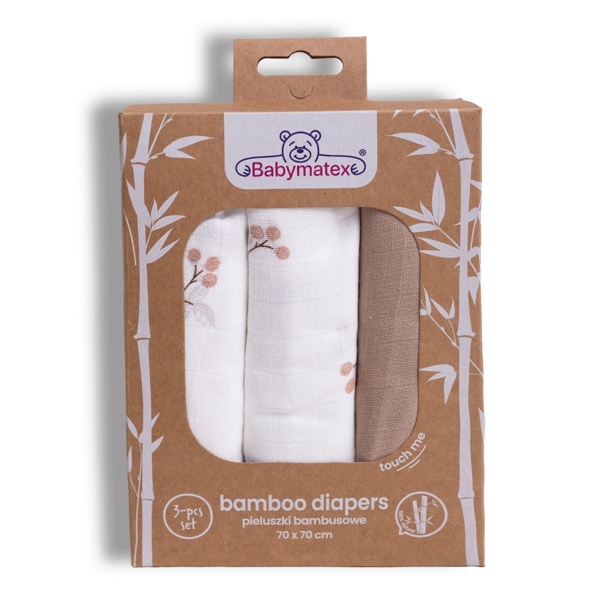 Babymatex Bambusové pleny Maliny