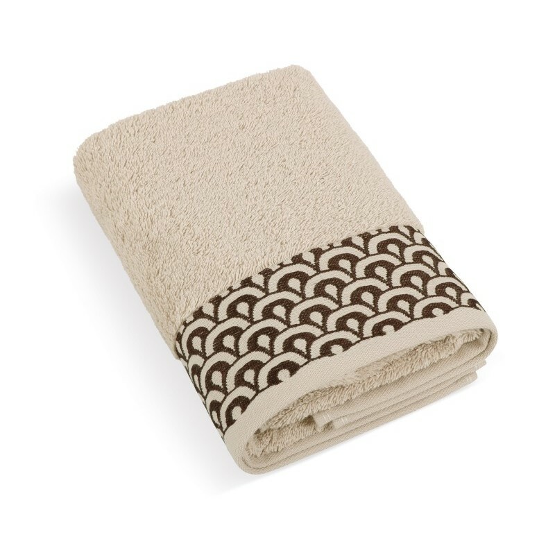 Bellatex Froté ručník Krajka béžová