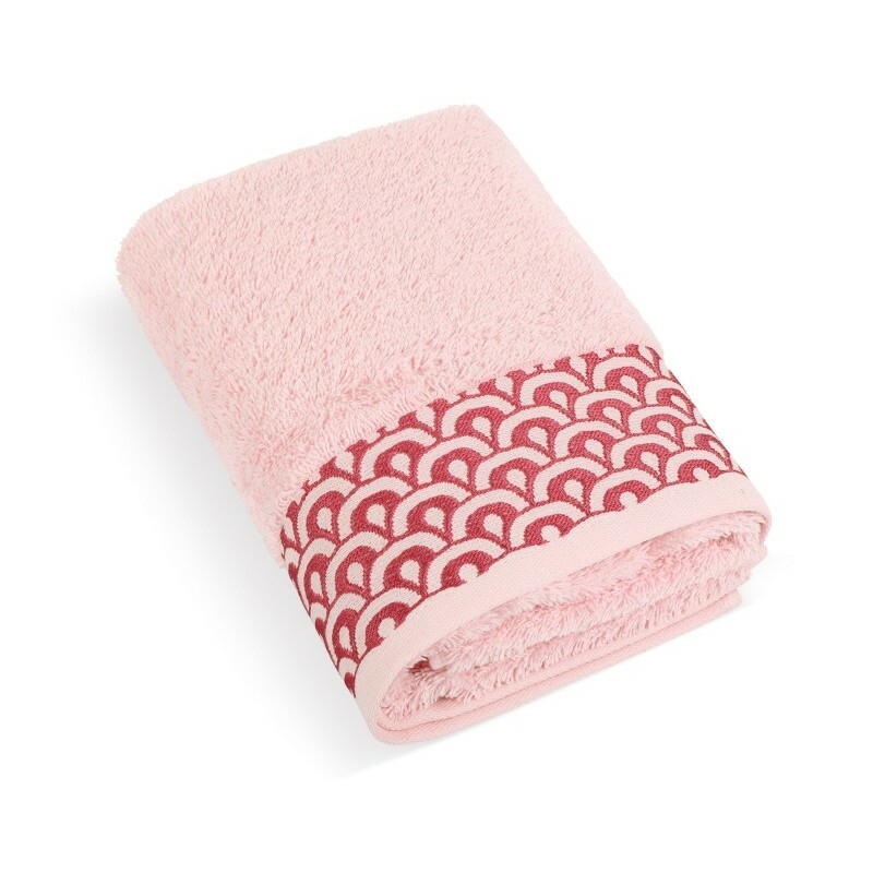 Bellatex Froté ručník Krajka růžová