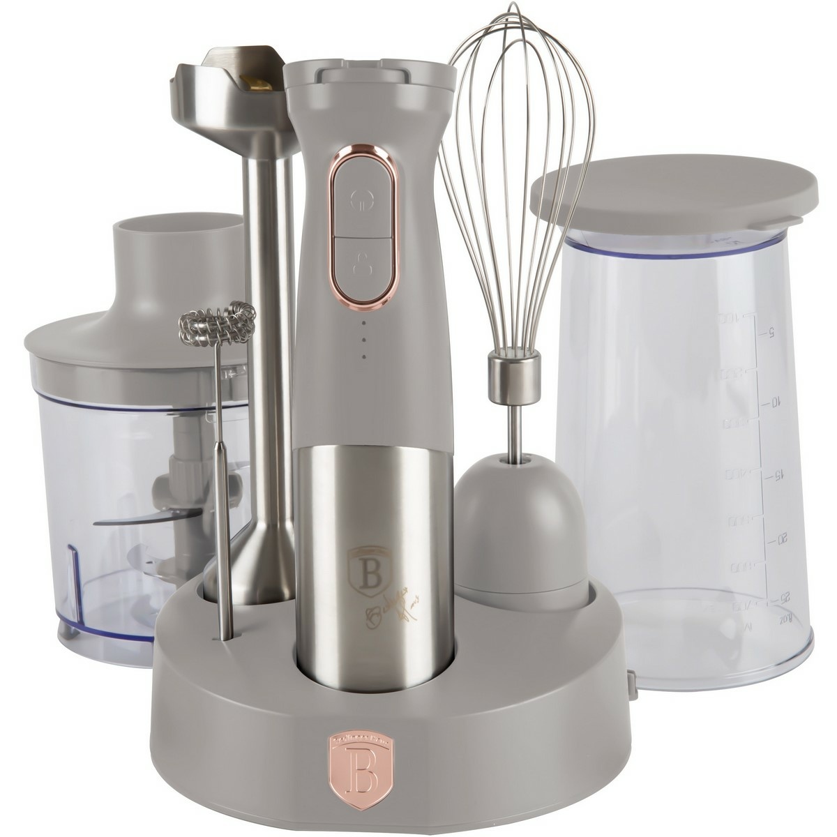 BerlingerHaus Tyčový mixér akumulátorový 200 W Taupe