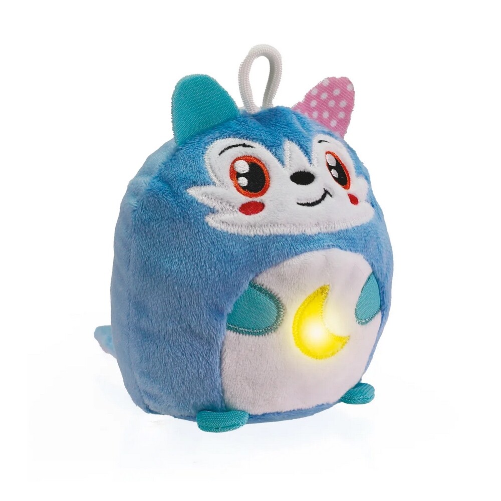 Clemmy baby - Interaktivní plyšový vlk s nočním světlem a zvuky